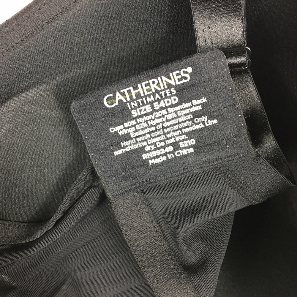 Catherine’s Intimates Balconette Bra Black NWT - Picture 6 of 7